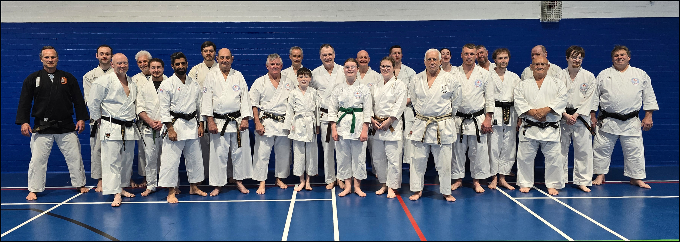 Group photograph from the Sunday Benkyō course at YMCA on 3rd May 2026