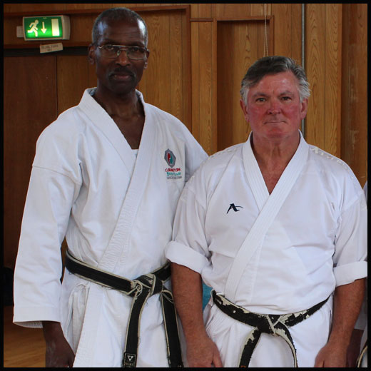 Joint Course with Eugene Codrington 8th Dan