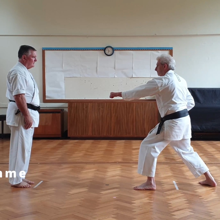 Initial attack position