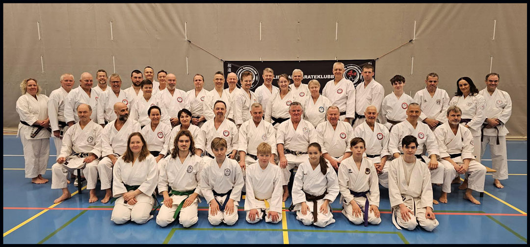 Group photograph from the Gol, Norway training course