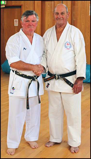 Roger Vickerman Renshi with Len Jay Renshi